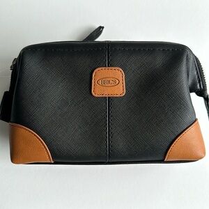Bric's Toiletry Bag Qatar Airways Coated Canvas, New WOT